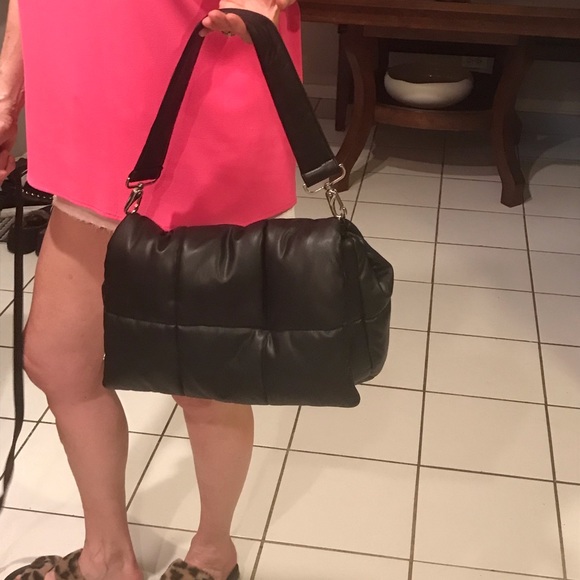 Stand Studio Wanda Handbag with removable straps and magnetic snap flap closure. - Picture 12 of 14